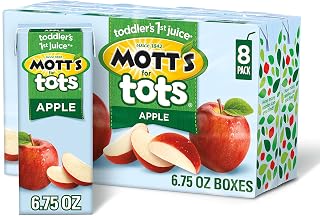Mott's for Tots Apple, 6.75 fl oz boxes, 8 pack