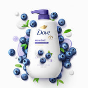 Dove 30.6 Fl Oz (Pack of 1) / Blueberry / Blue Body Washes