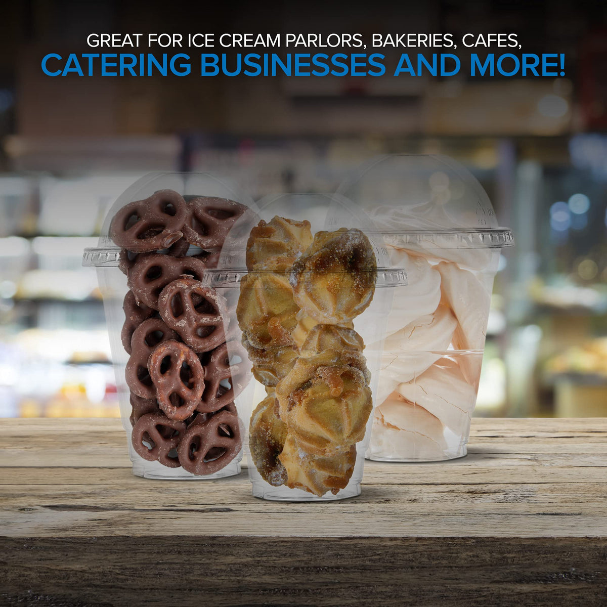Stock Your Home 12 Ounce / Clear / Modern Cups