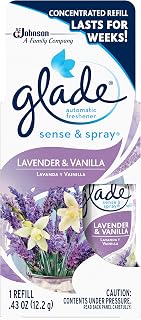 Glade Sense & Spray Refill, Lavender Vanilla, 0.43 Oz