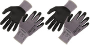 Ergodyne Large (Pack of 2) / Gris / Coated Safety Work Gloves