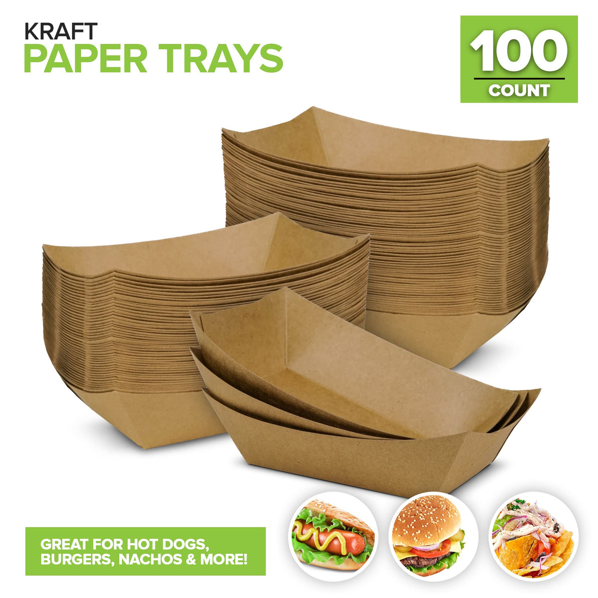 Stock Your Home 2 lb / 500 / 500.0 Serving Trays