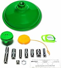 B1614170 ABS Plastic Axion Advantage Eye & Face Wash & Shower System by Haws – 10"L x 10"W x 7"H, Plastic, Green, Model AX14