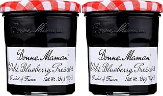 Bonne Maman Preserve, Blueberry, 13-Ounce, (Pack of 2)