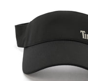 Visor with Reflective Logo Black by Timberland – Plastic, Black, Model 29TB0A1X2D