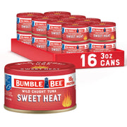 Bumble Bee Sweet Heat / 3 Ounce (Pack of 16) / 16 Tuna Fish