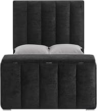 Serenity Onyx Queen Bed with Speaker, TV Lift And Fireplace