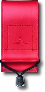 Victorinox Synthetic Leather Pouch for Swiss Officer Knife 91 (RED)