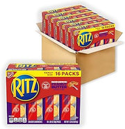 Ritz Peanut Butter Sandwich Crackers, 96 Snack Packs (6 Boxes, 6 Crackers Per Pack)