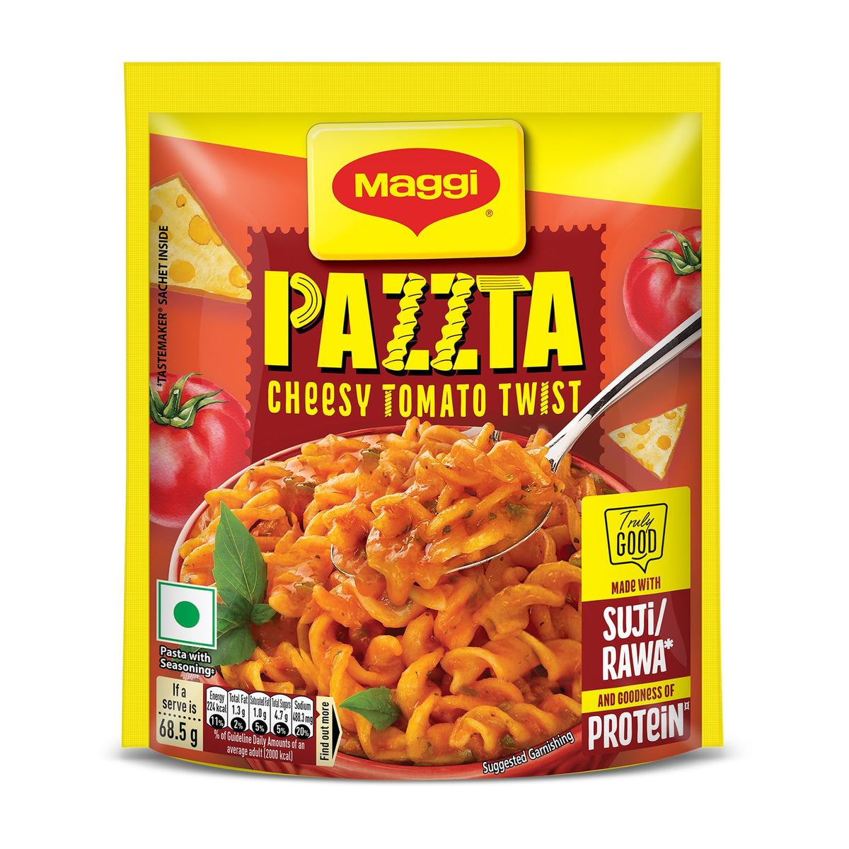 Nutri Licious Pazzta - Tomato Twist (64 g) by Maggi – 2.26 Ounce (Pack of 1), Model 8901058138245