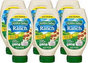 Hidden Valley Easy Squeeze Original Ranch Salad Dressing & Topping, Gluten Free, Keto-Friendly - 20 Ounce Bottle, 6 Pack (Package May Vary)