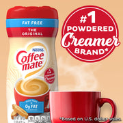 Coffee Mate Fat Free Original / 16 Ounce (Pack of 6) / 6 Coffee Creamers