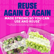 Quart Food Storage Slider Bags by Ziploc – 42 Count (Pack of 1), 1.0 quarts, Plastic, Quart
