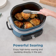 Ninja PossibleCooker Pro Plus Multicooker, 8.5 Quart, Blue Macaron