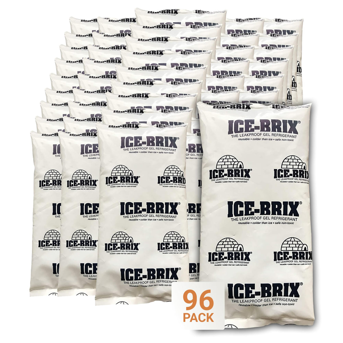 BOX USA 96-Pack Small 5x3 / White / 1 Lab Coolers