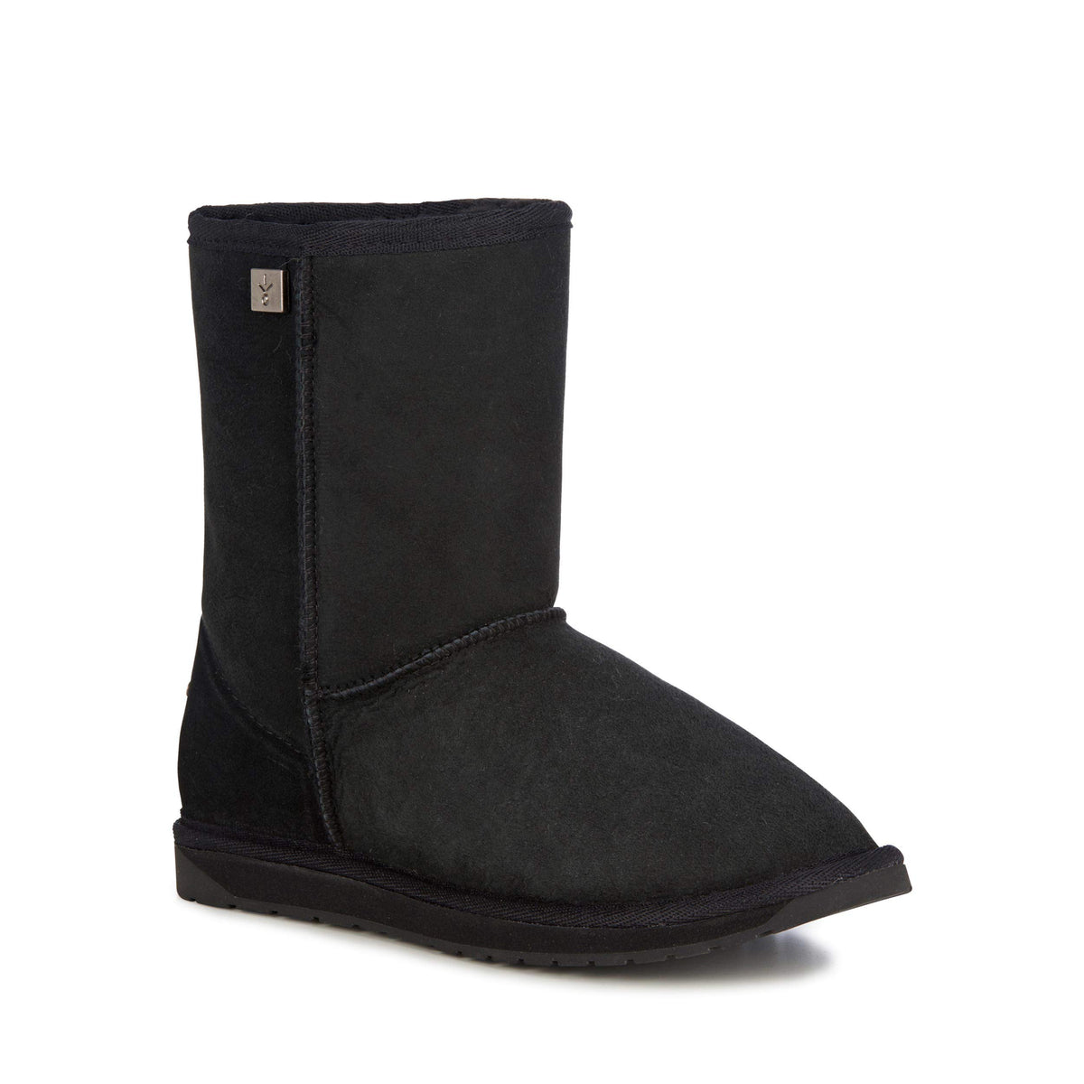 Australia - Platinum Stinger Lo Womens Boot by EMU – 11, Sheepskin, Black, Model 809996419120