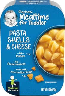 Gerber Graduates Lil Meals Pasta, Shells and Cheese, 6 oz(us)
