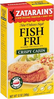 Zatarain's Crispy Cajun Fish Fri Seafood Breading Mix, 12 oz