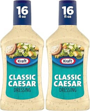 Kraft Salad Dressing, Caesar, 16 oz (Pack of 2)