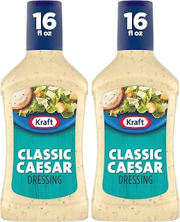 Kraft Salad Dressing, Caesar, 16 oz (Pack of 2)