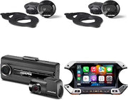 Alpine JL Wrangler i509-WRA-JL, (2 Pair) SPV-10TW-WRA and DVR-C310R Bundle