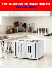 Betty Crocker White / 4-Slice / 1 Toasters