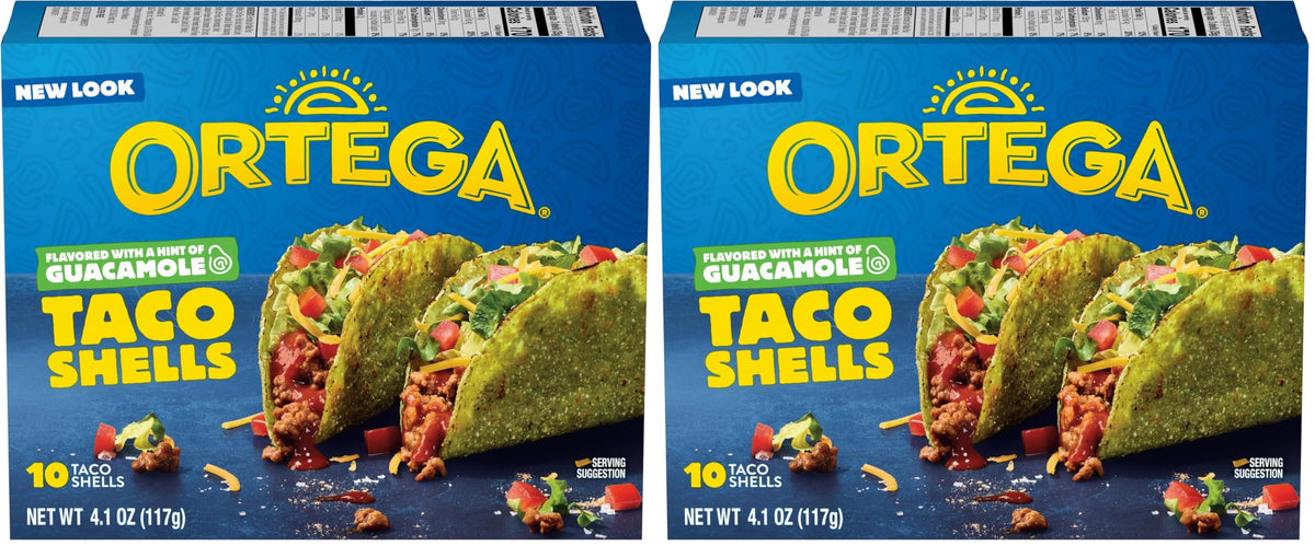 Ortega 4.1 Ounce (Pack of 2) / Guacamole / 2 Mexican Seasoning