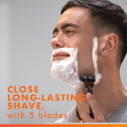 Fusion5 Razor for Men by Gillette – 1 Count (Pack of 1), Plastic, Silver