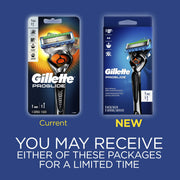 Gillette 1 Count (Pack of 3) / Gillette Fusion5 ProGlide / Black Cartridge Razors