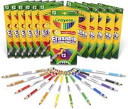 Crayola Erasable Colored Pencils, School Supplies, 12 Pack of 12 Count