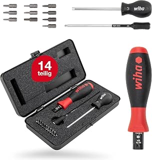 Wiha 2852S1001"- S Torque Screwdriver Set, Multi-Colour, 0.8-5N m