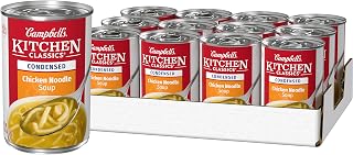 Campbell's Kitchen Classics Chicken Noodle Soup, 10.75 oz. Can (12 Pack)