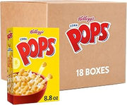 Kellogg's Corn Pops Original Breakfast Cereal 9.9Lb 18 Count | Kids Cereal, Family Breakfast