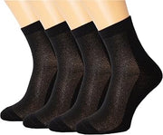 RONDO Ultra Thin Light Breathable Summer Cotton Dress Socks for Men 4 Pack