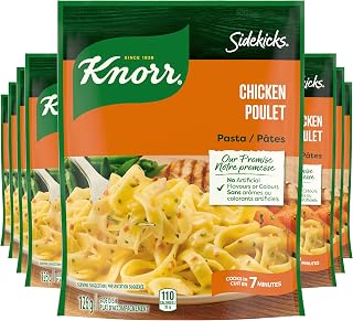 Knorr Sidekicks, Chicken Pasta Side Dish, 126g/4.4oz., 8ct, {Imported from Canada}