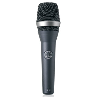 D5 Vocal Dynamic Microphone by AKG – 5.51 x 2.76 x 7.87 Inches, Black, Model 3138X00070