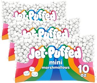 Jet-Puffed Mini Marshmallows, 10 oz Bag (Pack of 3)
