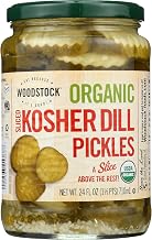 Woodstock Farms Organic Kosher Dill S Pickles (6x24 OZ) 6