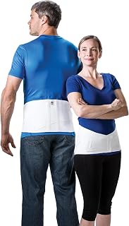 Core Products Dual Pull CrissCross Lumbosacral Belt - Large White