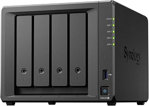 Synology DS425+ Private Cloud Media Server - Stream, Back Up & Share Files (4-Bay Diskless NAS)