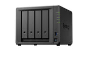 Private Cloud Media Server - Stream by Synology – 166 mm x 199 mm x 223 mm, Metal, Black, Model DS425+