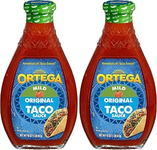 Ortega Original Taco Sauce, Mild, 16 Ounce (Pack of 2)