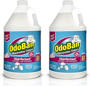 OdoBan Disinfectant Concentrate and Odor Eliminator, Made in the USA, Cotton Breeze Scent, 2 Gallons