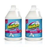 Disinfectant Concentrate and Odor Eliminator by OdoBan – 128 Fl Oz (Pack of 2), Plastic, Clear, Model 911801