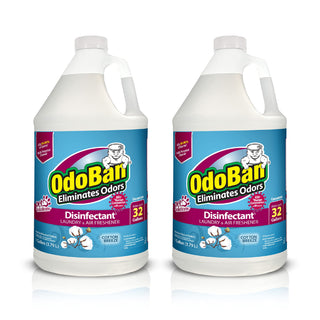 Disinfectant Concentrate and Odor Eliminator by OdoBan – 128 Fl Oz (Pack of 2), Plastic, Clear, Pack of 2, Model 911801