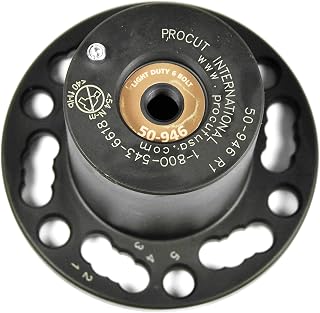 PRO-CUT 50-946 Light Duty 6 Lug Adapter for On-Car Brake Lathes, Compatible with GM Models, Fits 6-Lug Patterns 4.5", 4.75", 115mm, 120mm, 127mm, 130mm