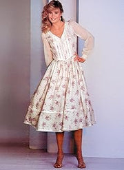 Simplicity S3213 Women's Vintage Gunne Sax Dress Sewing Pattern by Jessica McClintock