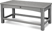 Polywood Club Coffee Table (Slate Grey)