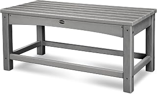 Polywood Club Coffee Table (Slate Grey)