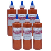 Glitter Washable Glue by Handy Art – Orange, Model RPC146015-6